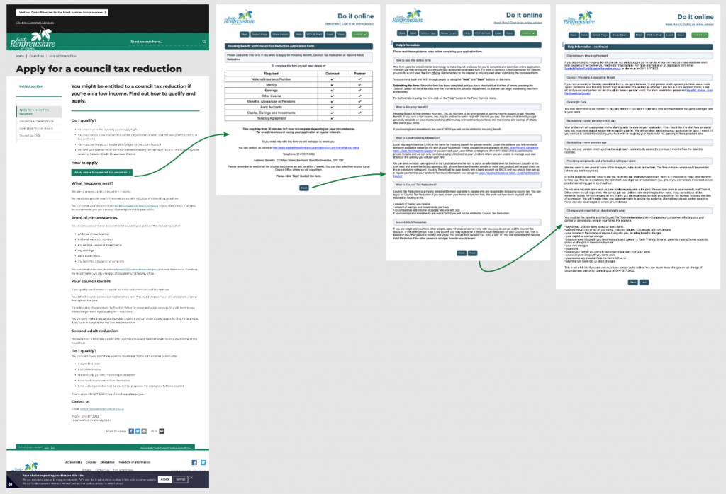 screenshot of 4 long pages full of guidance in small text
