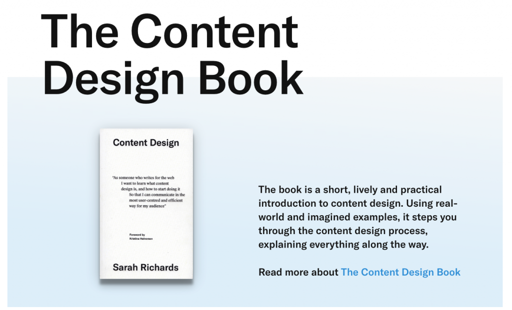 screenshot from the page of the online store where you can get the book, the front of the book is visible with a short presentation